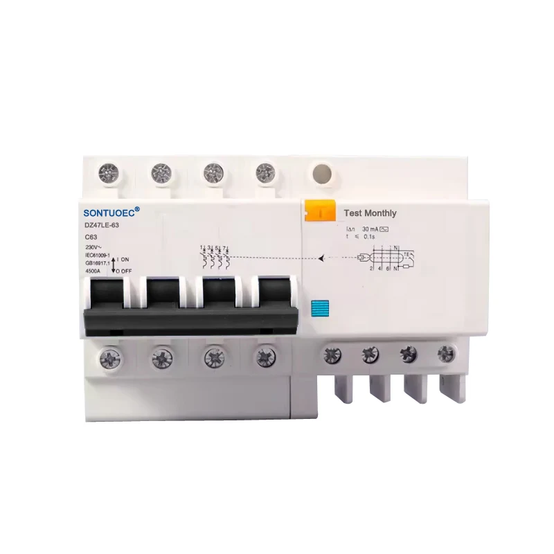 4P RCBO AC түрү