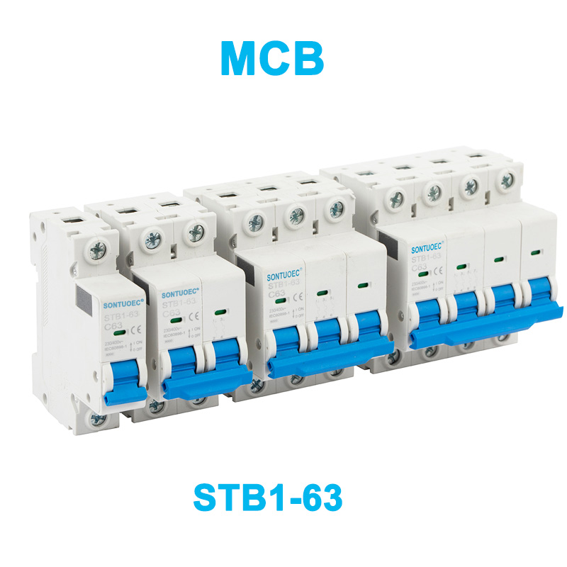 Сынактык C65 структурасы STB1-63 Series Series Miniature Dircuit