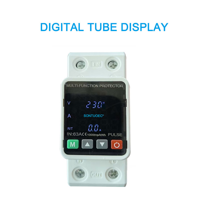 Digital Tube Dispondate overvoltage жана undervoltage коргоочу