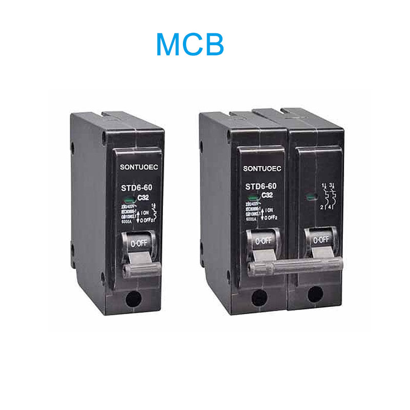 Hot Sale BH Коопсуздук Mini Circuit Breaker MCB баасы 100A