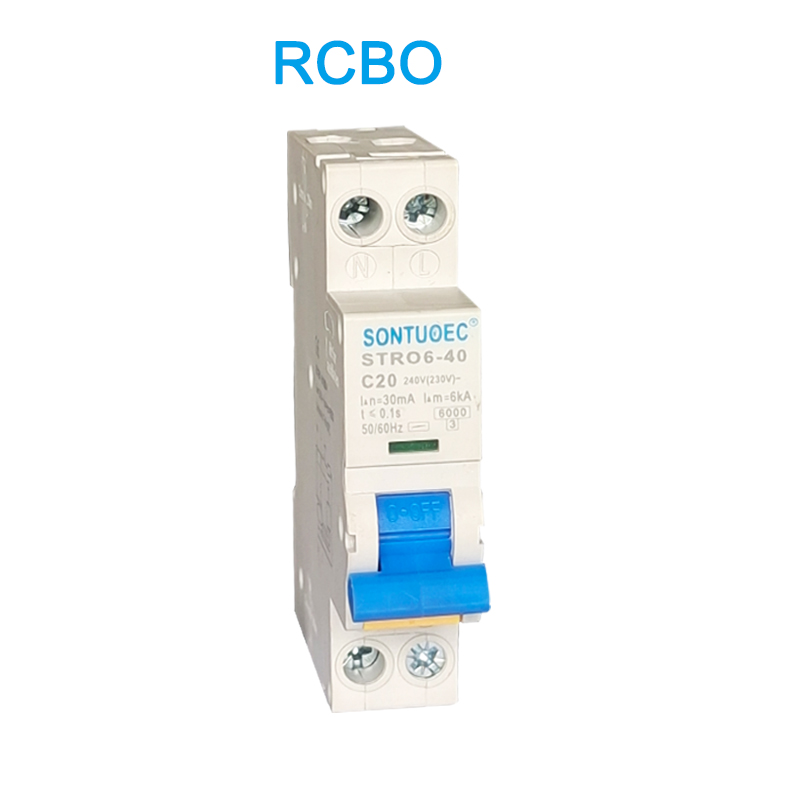 Stro6-40 Схитринг Дин темир жол түрү орнотуу RCBO